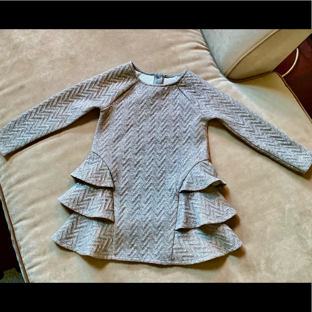 Metallic Woven Tiered Dress NWOT